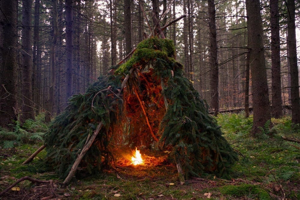 You might say that a good woodsman knows how to improvise a shelter from spruce boughs or start a fire with a bow drill in a pinch. But a better woodsman makes sure he isn’t without a tarp and matches in the first place.