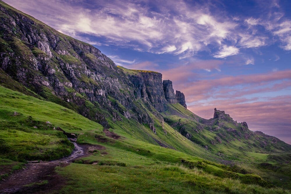 The Isle of Skye Should Be Your Next Hiking Adventure - Known for volatile weather, jaw-dropping sights and rich history full of turmoil and magic alike, be sure to bring your camera along to the ever cloud-clad, misty Isle of Skye — the crown jewel for hiking in Scotland