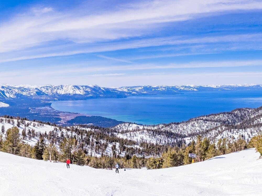 High above the sapphire-blue waters of Lake Tahoe, Heavenly Ski Resort is one of the most unique snow resorts on the planet.