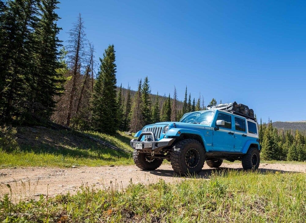 Enjoying another awesome Colorado overland adventure with Skyblue Overland.