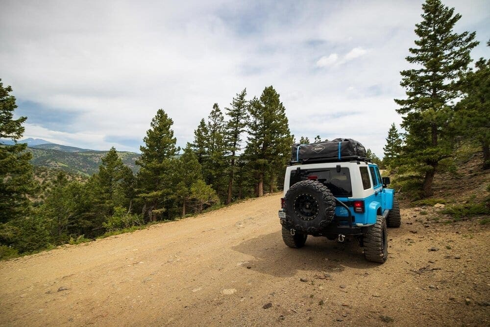 Skyblue Overland on the Switzerland Trail, just west of Boulder, Colorado.