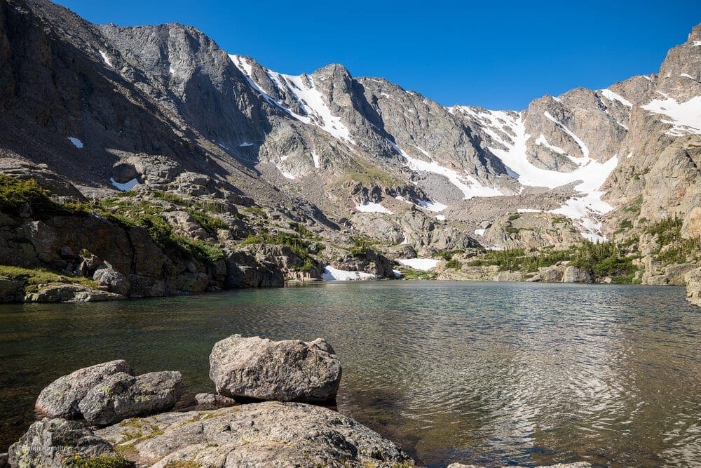 Photo 17: Fantastic view south to higher terrain from Glass Lake. Photo by Brian Hamilton.