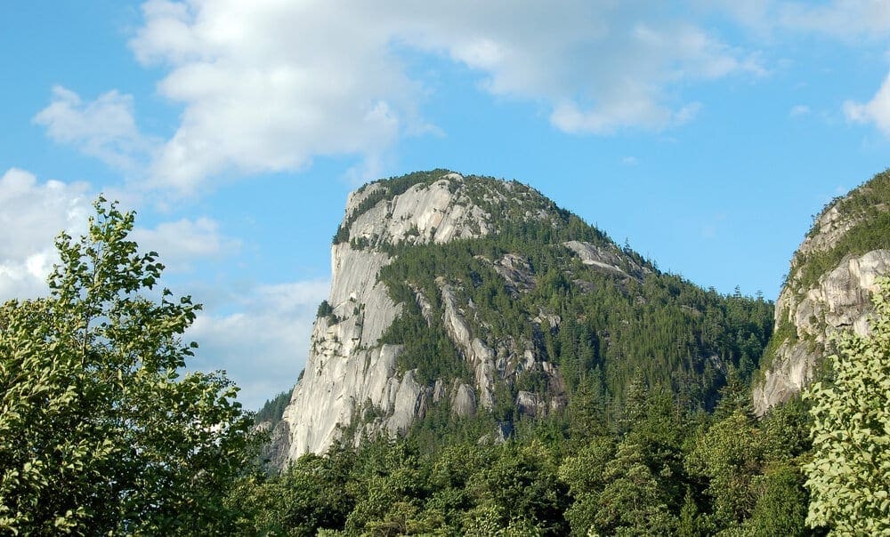 Stawamus Chief Mountain, better known as the chief, has 428 epic climbing routes along its many faces.