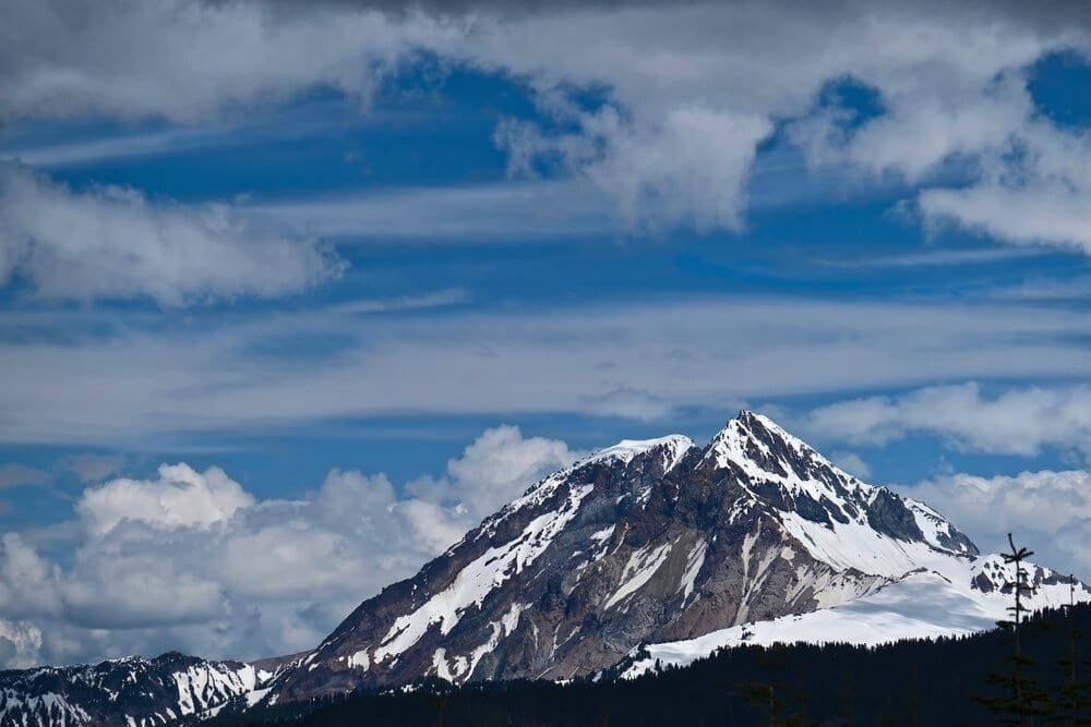 Mount Garibaldi in Garibaldi Provincial Park also known as Diamond Head near Squamish. British Columbia.