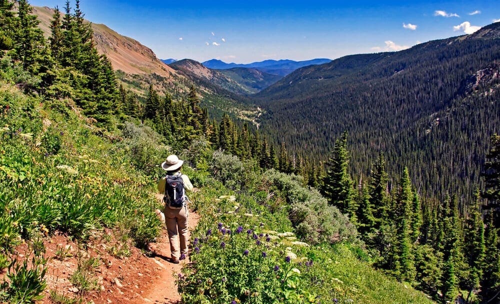 The Arapaho Pass Trail leads up to the Continental Divide from the Fourth of July trailhead and is the centerpiece in a broad network of trails and summit routes for the intrepid adventurer.