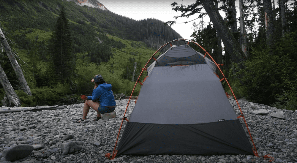 Kunai™ is the most versatile tent on the market for backpacking year-round. Photo courtesy of Nemo Equipment.