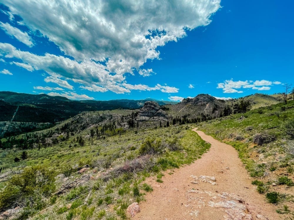 Hiking/Mountain Biking The Walker Ranch Loop Trail, Boulder, Colorado