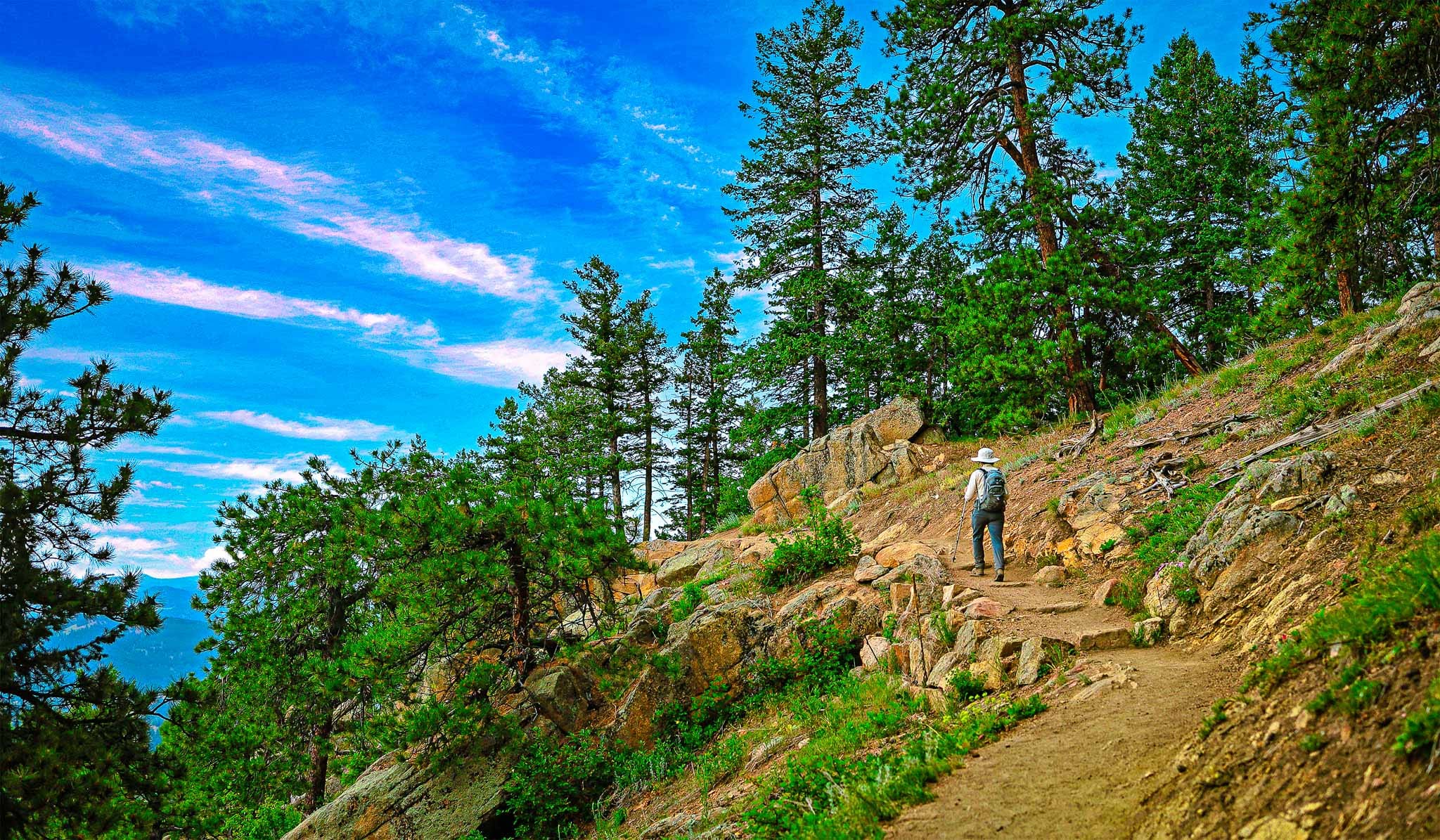 Hiking The Green Mountain Loop Trail, Chautauqua Park, Boulder, Colorado