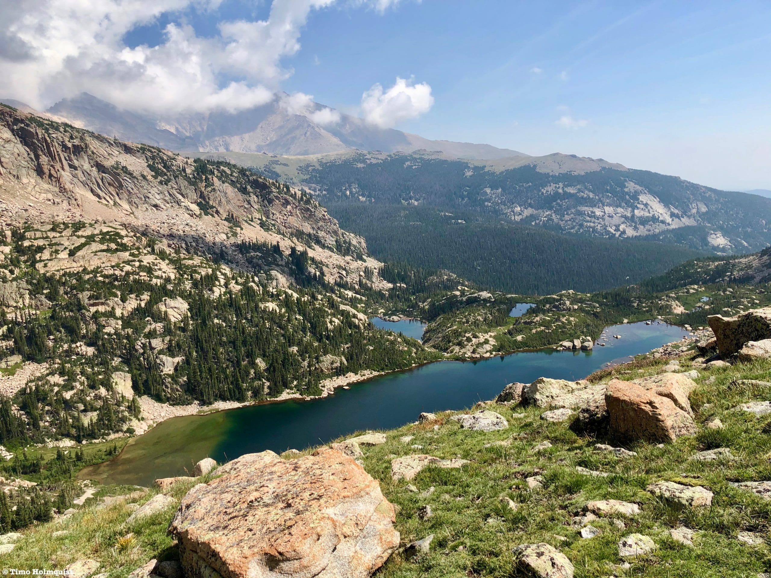 Hiking To Eagle and Box Lakes, Rocky Mountain National Park, Colorado